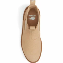 Sorel Bottines|Chelsea boots en Velours de Cuir Hi-Line camel