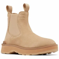 Sorel Bottines|Chelsea boots en Velours de Cuir Hi-Line camel