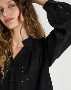 The Korner Chemises|Chemise Eva noire