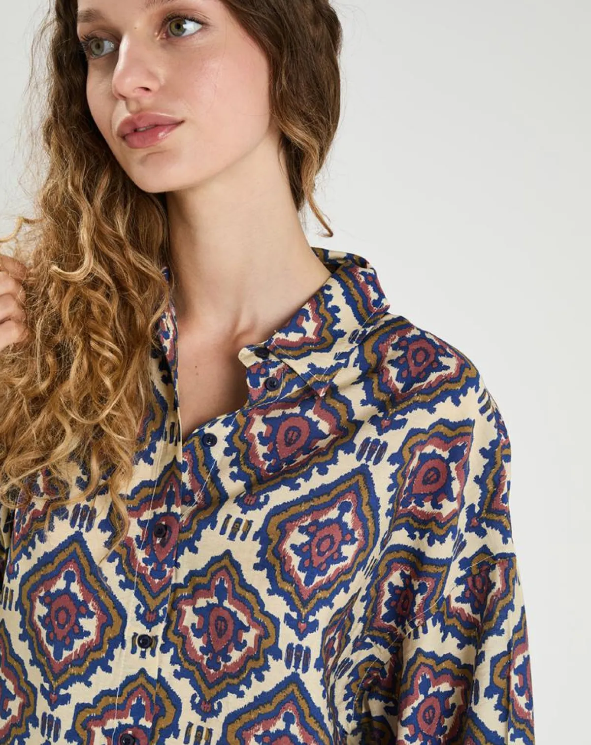 The Korner Chemises|Chemise Inaya multicolore
