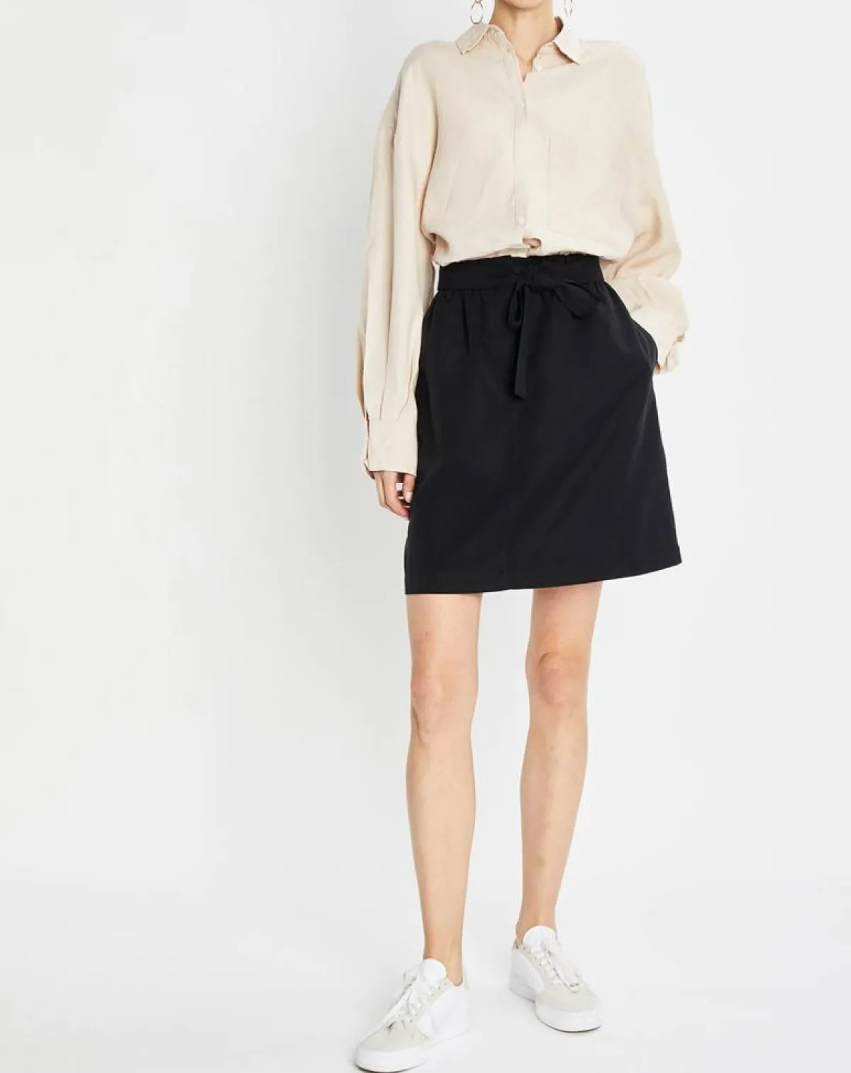 Marc O'Polo Chemises|Chemise 100% Lin manches longues Poche beige