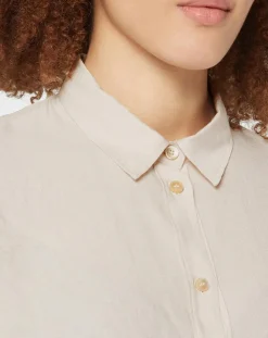 Forte forte Chemises|Chemise Manica beige