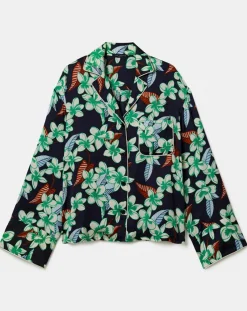 Tara Jarmon Chemises|Chemise à motif fleurs nocturne