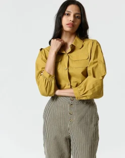 The Korner Chemises|Chemise Perrine jaune