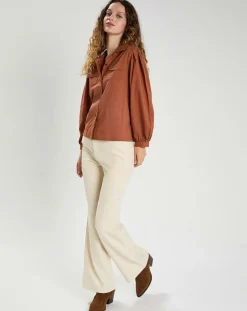 The Korner Chemises|Chemise Perrine marron