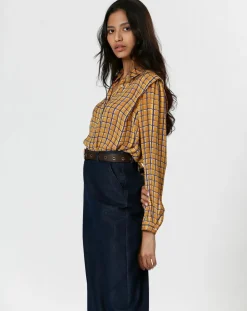 The Korner Chemises|Chemise Romane jaune