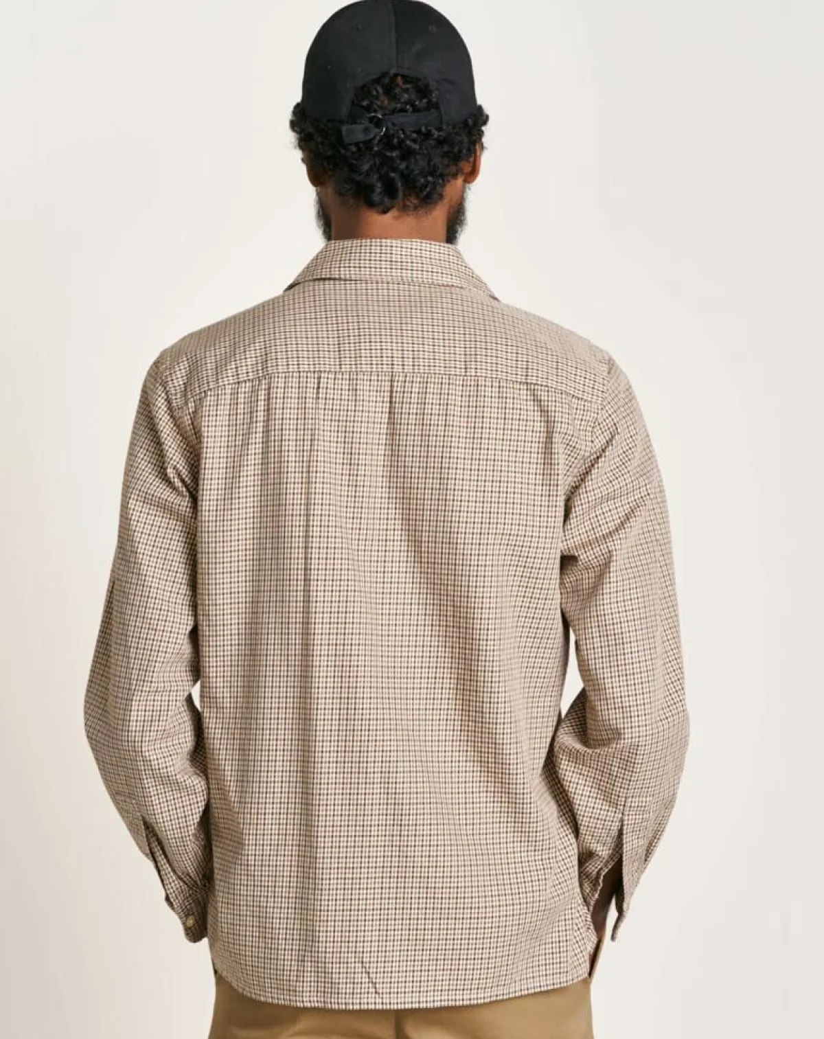 Bellerose Chemises|Chemise ajustée Goet à carreaux beige