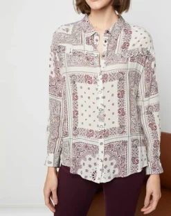 Swildens Chemises|Chemise Alexane écrue