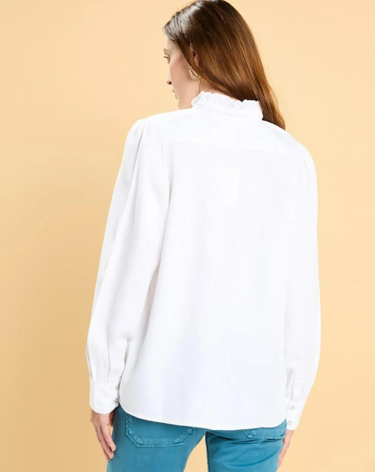 Acquaverde Chemises|Chemise Arielle blanche