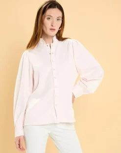 Acquaverde Chemises|Chemise Arielle rose pâle