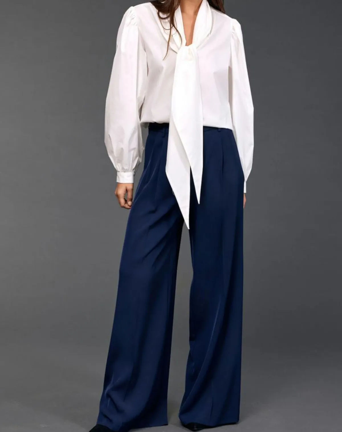 Lauren Vidal Chemises|Chemise Azami rayée blanche