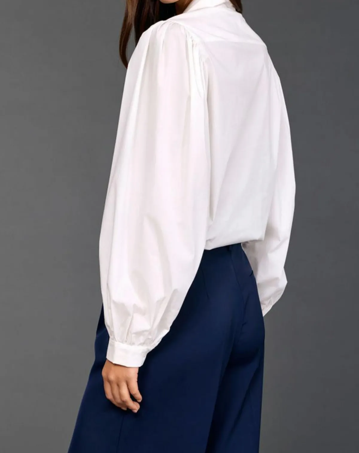 Lauren Vidal Chemises|Chemise Azami rayée blanche