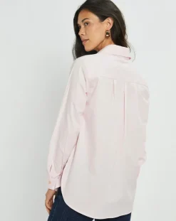 Lauren Vidal Chemises|Chemise Biba rose pâle