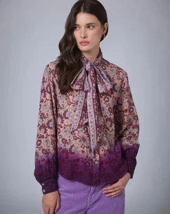 Manoush Chemises|Chemise Bohemian Hindi camel