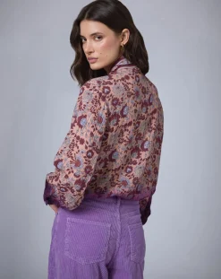 Manoush Chemises|Chemise Bohemian Hindi camel