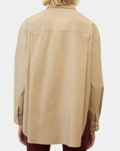 Marc O'Polo Chemises|Chemise boyfriend beige