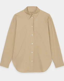 Marc O'Polo Chemises|Chemise boyfriend beige