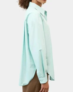 Marc O'Polo Chemises|Chemise boyfriend bleu clair