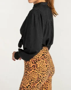 Billabong Tops Et Blouses|Chemise By Night imprimé noir