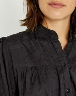 Billabong Tops Et Blouses|Chemise By Night imprimé noir