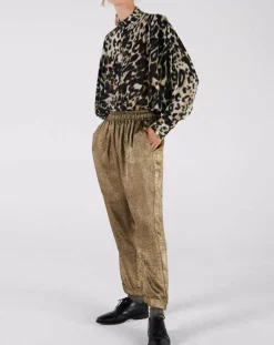 Swildens Chemises|Chemise Caetano beige/kaki/noir