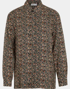 Yerse Chemises|Chemise Camille à fleurs multicolore