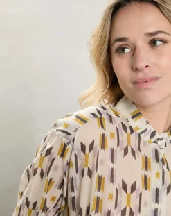 Hartford Chemises|Chemise Camu blanc brut