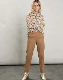 Hartford Chemises|Chemise Camu blanc brut