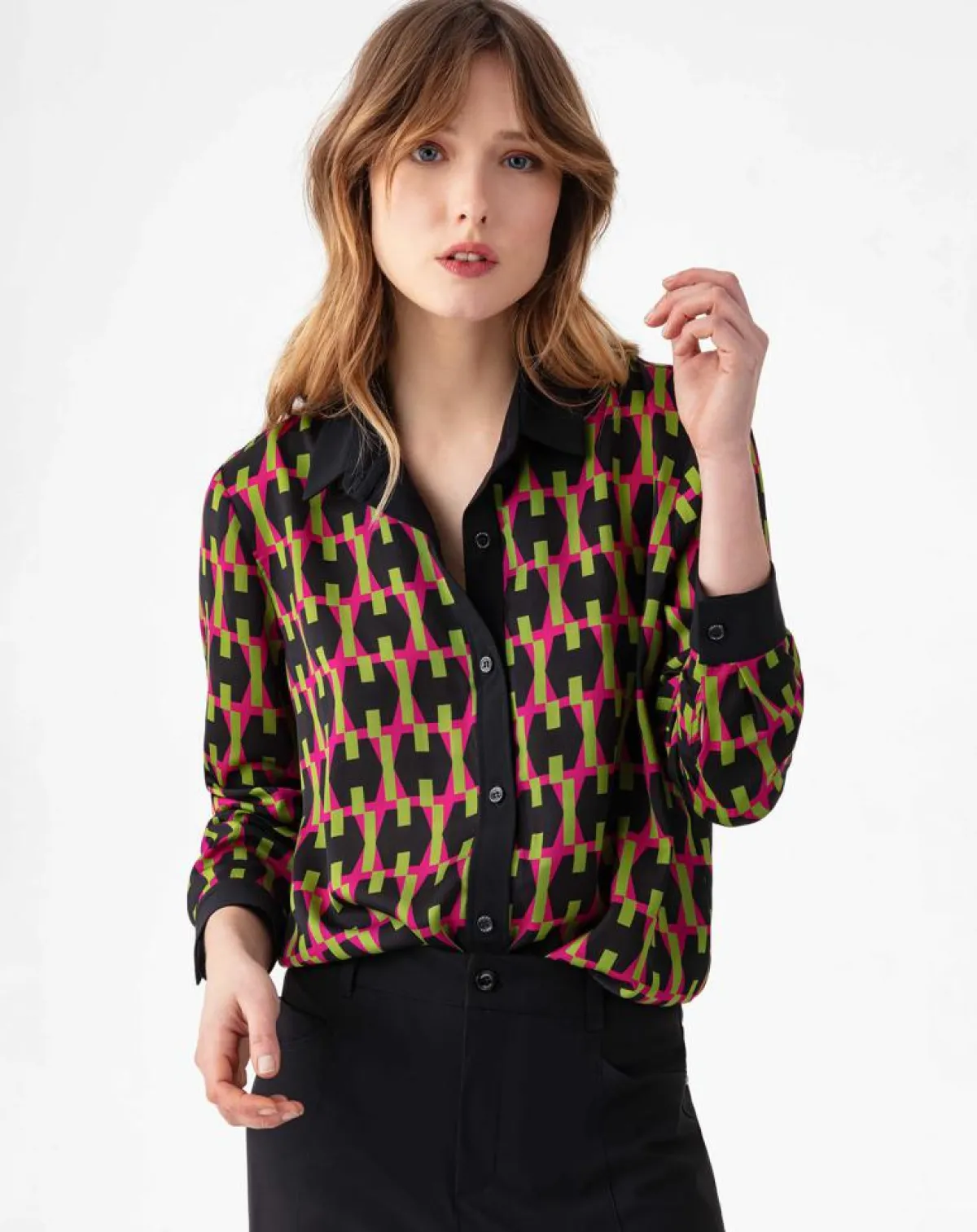 Indies Chemises|Chemise Cara geometric