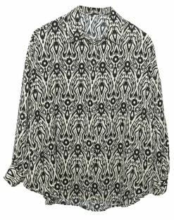 See u Soon Chemises|Chemise Cindy imprimée noire