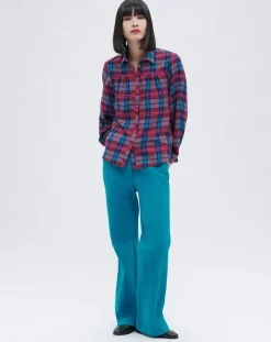 Caroll Chemises|Chemise Céleste azalée