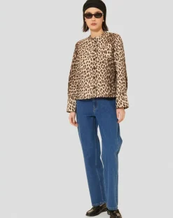Tara Jarmon Chemises|Chemise Coco léopard chocolat