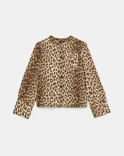 Tara Jarmon Chemises|Chemise Coco léopard chocolat