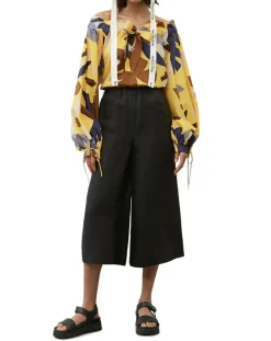 Marc O'Polo Chemises|Chemise Col Lavalière jaune/multicolore