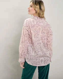 Hartford Chemises|Chemise Comedy imprimée parme