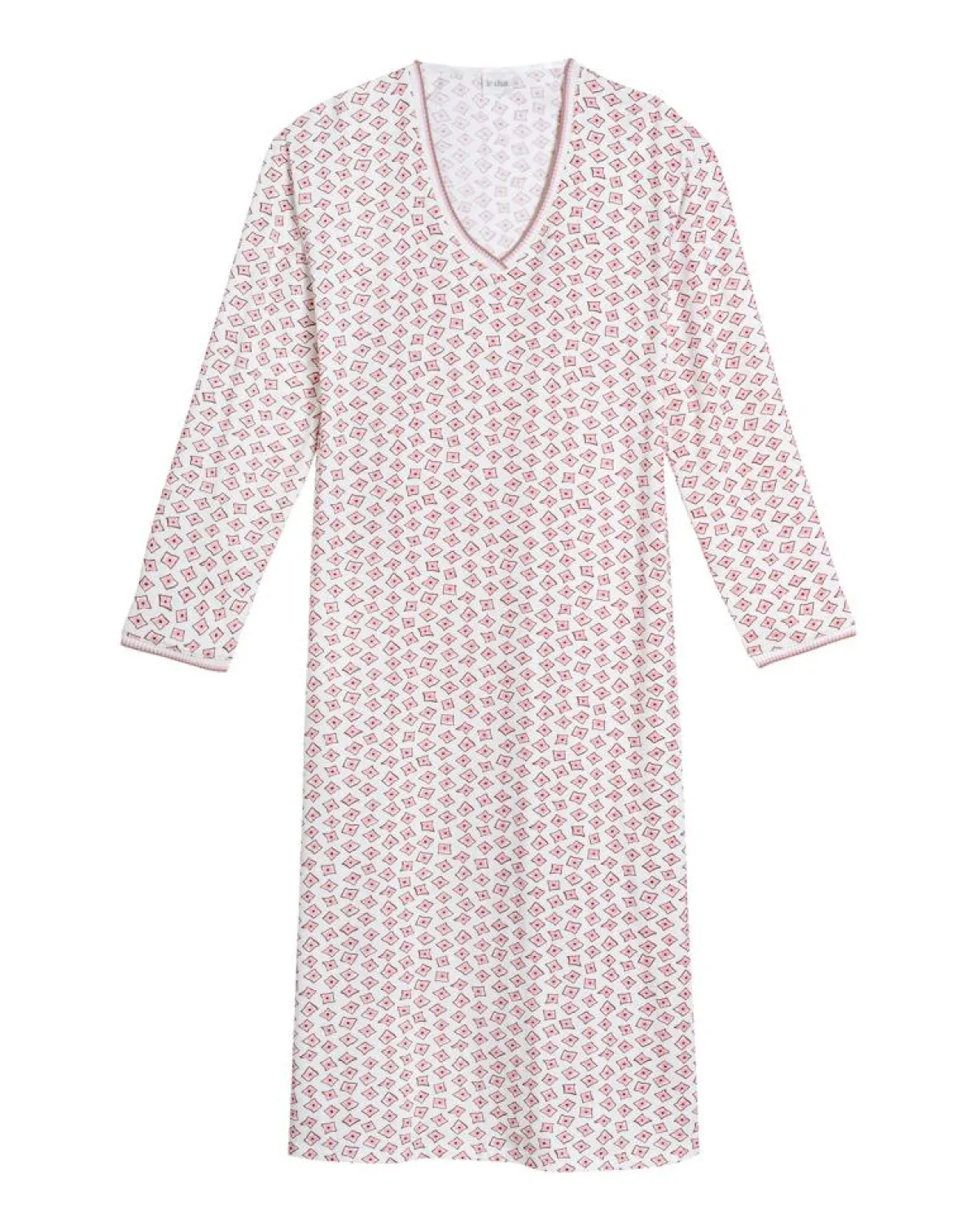 Le Chat Lingerie, Nuit|Chemise de nuit Aurore multicolore