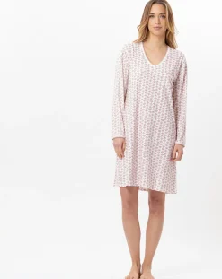 Le Chat Lingerie, Nuit|Chemise de nuit Aurore multicolore