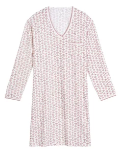 Le Chat Lingerie, Nuit|Chemise de nuit Aurore multicolore