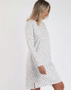 Admas Lingerie, Nuit|Chemise de nuit Essence of Life C blanche