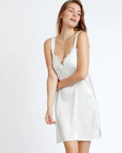 Admas Lingerie, Nuit|Chemise de nuit Romantic Wedding blanche