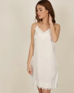 Admas Lingerie, Nuit|Chemise de nuit Soft blanche