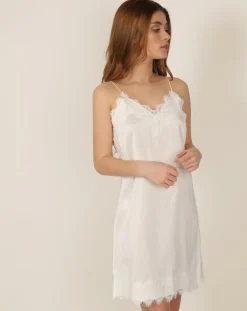 Admas Lingerie, Nuit|Chemise de nuit Soft blanche