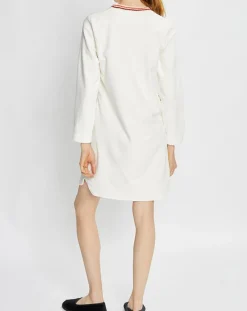 Le Chat Lingerie, Nuit|Chemise de nuit Teddy écrue