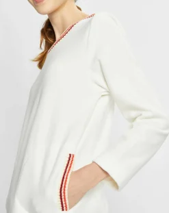 Le Chat Lingerie, Nuit|Chemise de nuit Teddy écrue