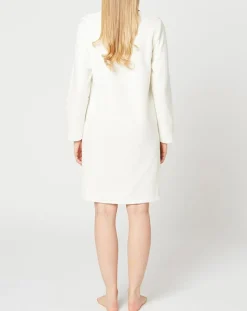 Le Chat Lingerie, Nuit|Chemise de nuit Teddy écrue