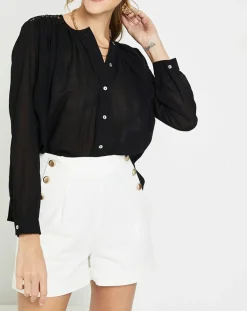 See u Soon Chemises|Chemise Donna noire