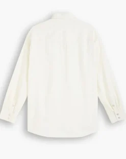 Levi's® Chemises|Chemise en Coton & Chanvre Dorsey XL oversize Western écrue