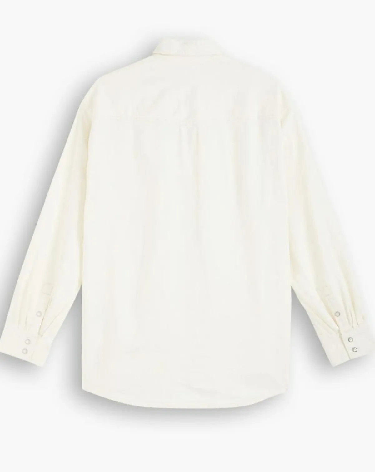 Levi's® Chemises|Chemise en Coton & Chanvre Dorsey XL oversize Western écrue