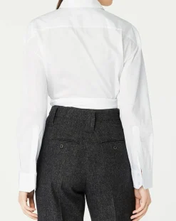 Recc Chemises|Chemise en Coton à nouer Adi blanche