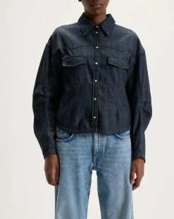 Bellerose Chemises|Chemise en jean Kapla 60s stone wash